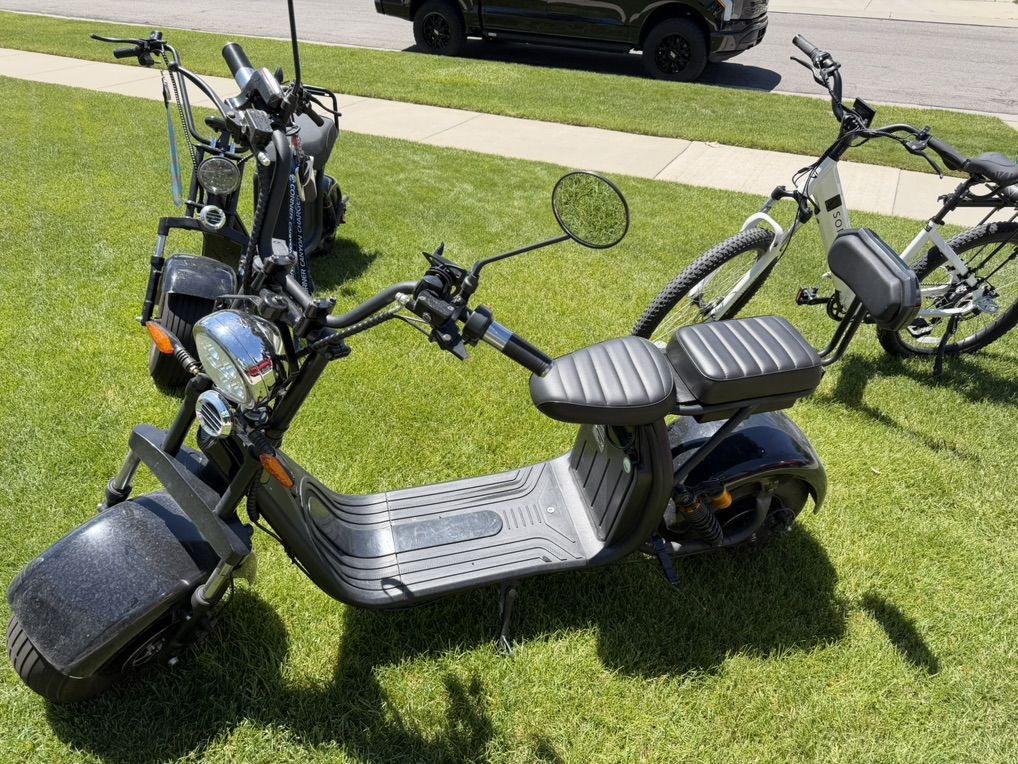 2 Dumber Scooters - Both Fit 2 People