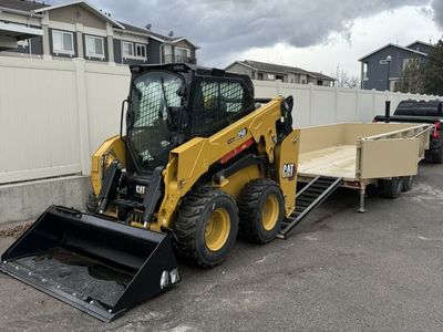 New Cat 250 Wheel Skid Bobcat for Rent. Nice Enclosed Unit. Half Day Available