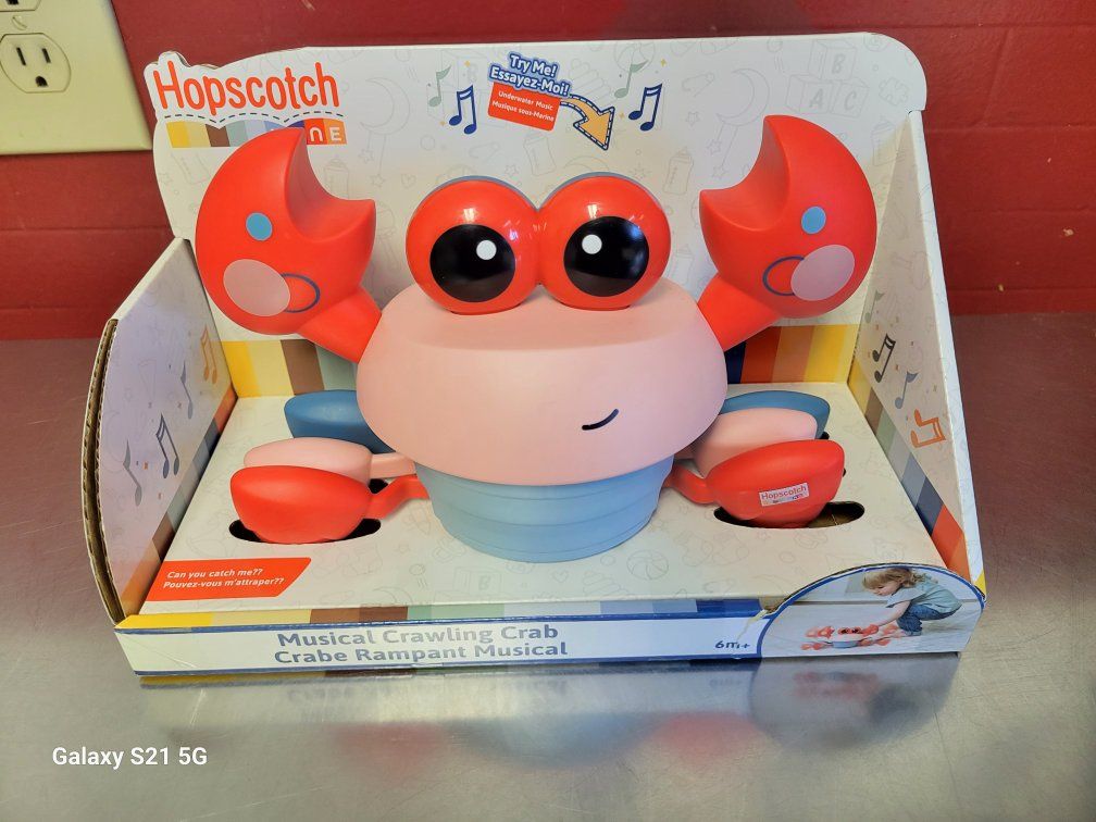 Musical Crawling Crab ~ Kids Toy