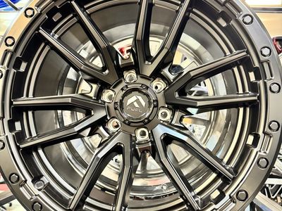 Fuel Matte black 20x10. Brand new set of 4 wheels.