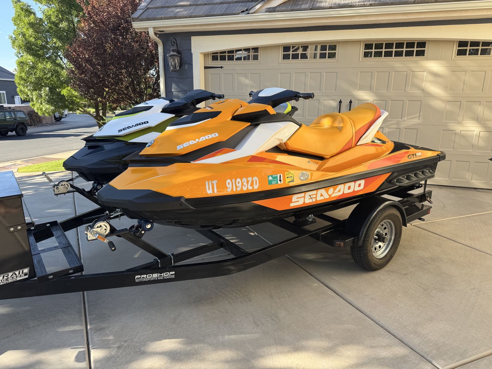 Sea-Doo GTI SE 130 Personal Watercraft with Trailer