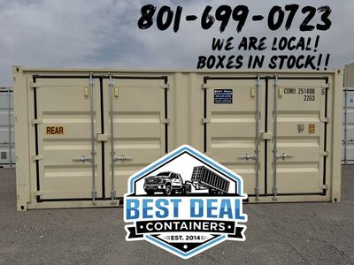 20’ and 40’ HC *OPEN SIDE* SHIPPING CONTAINERS