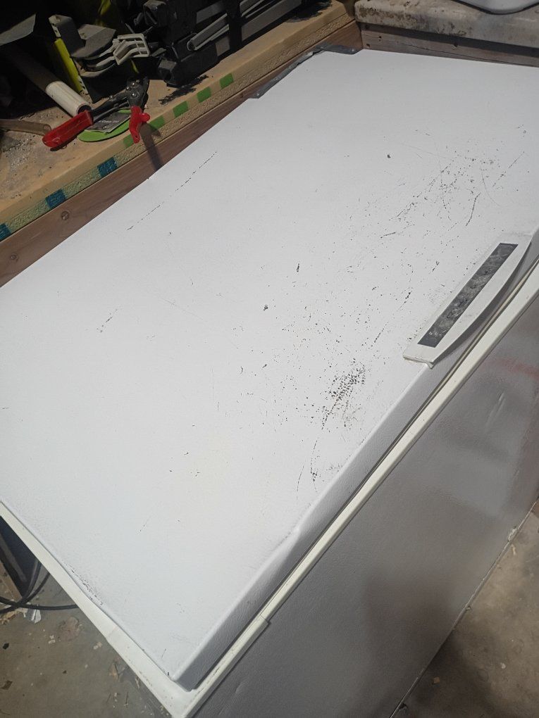 large Frigidaire chest freezer