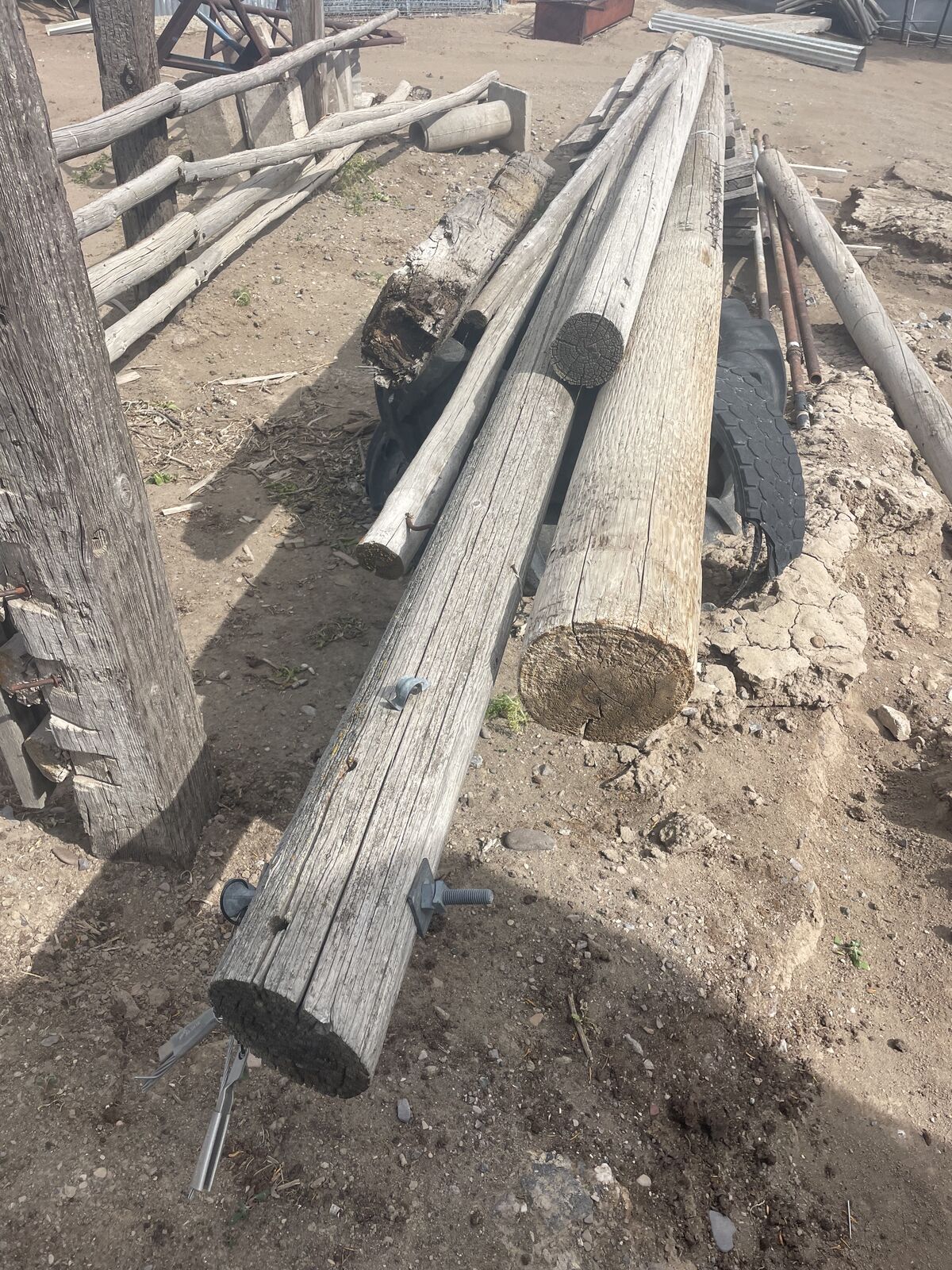 29’ Utility Tele Poles excellent condition-no rot