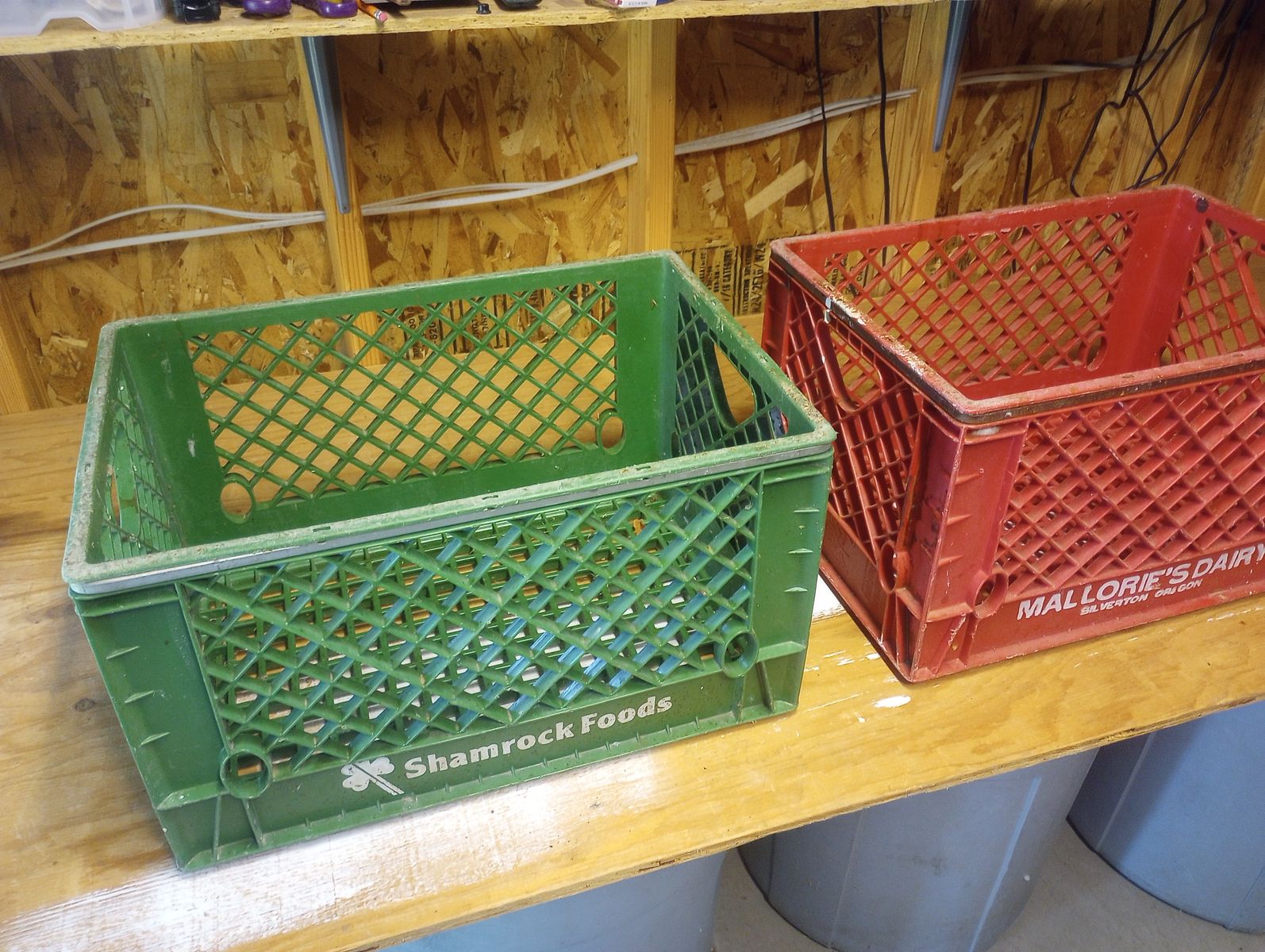 Heavy Duty Milk Crates