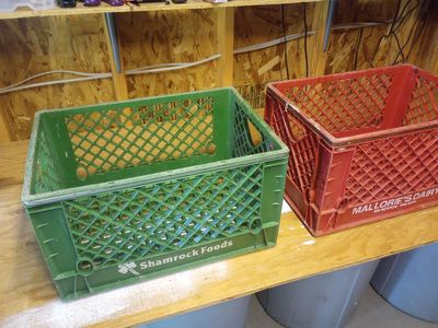 Heavy Duty Milk Crates
