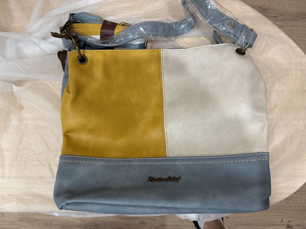 Cute Color Block Bag/Purse