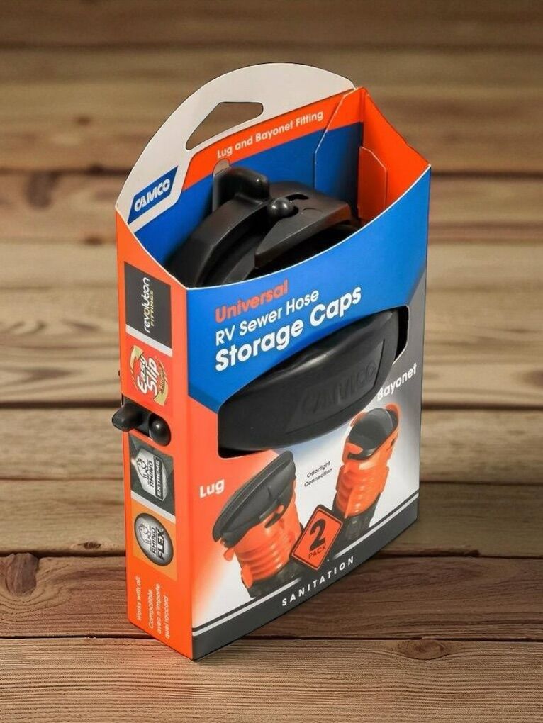 Universal RV Sewer Hose Storage Caps (set Of 4)