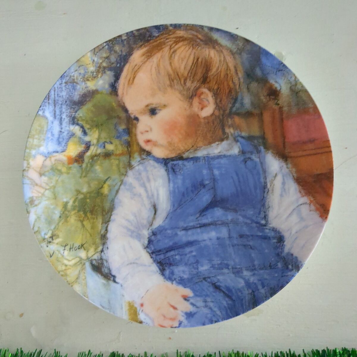 Frances hook collectors plate