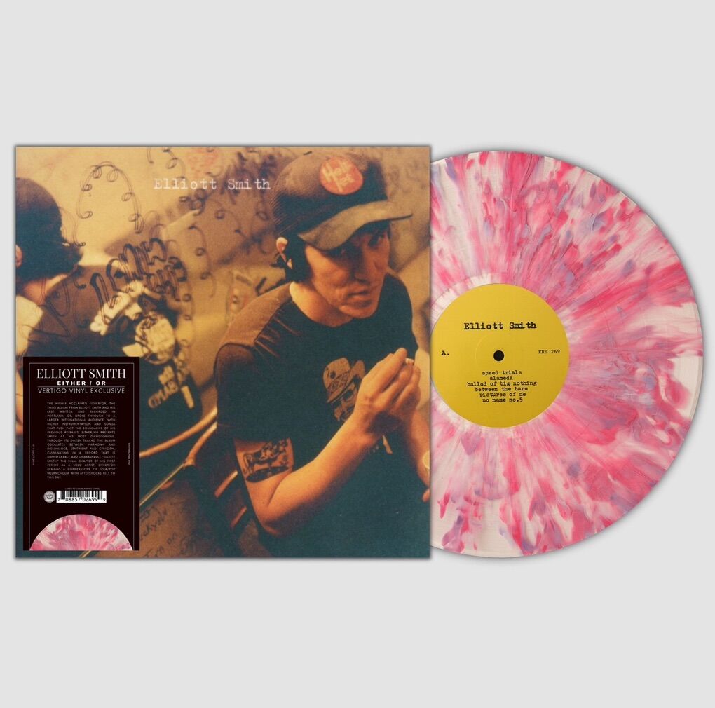 Elliott Smith-EITHER/OR Splatter Vinyl-X/1000-MARK