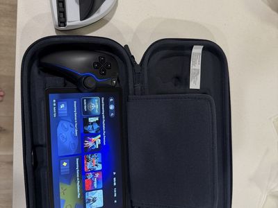 Sony PlayStation Portal Remote Player (Used) with Travel Case and Charging Dock