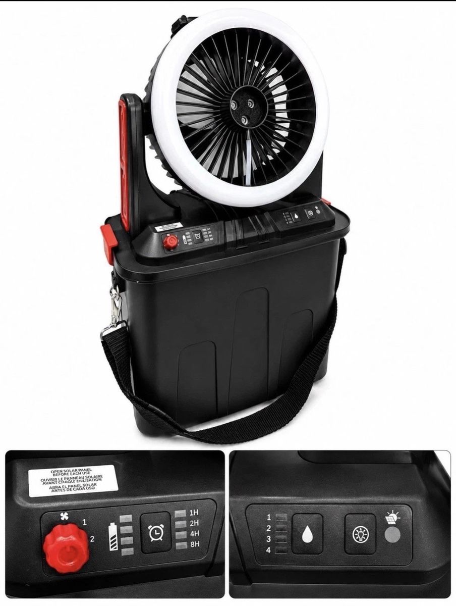 Infinity X1 Solar Misting Fan 1985328 #107136