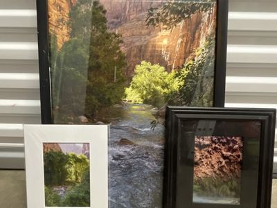 Havasupai photo set - Scenic Grand Canyon River & Canyon Landscape Framed Art Print - Unframed Prints Included