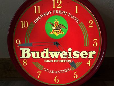 Budweiser Clock