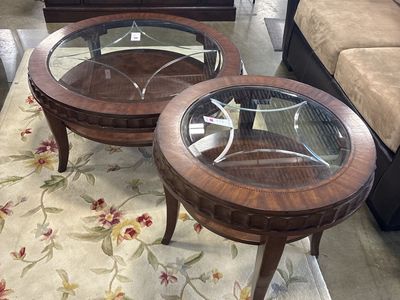 Glass And Wood Coffee Tables