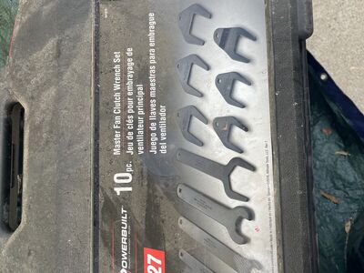 Powerbuilt Master fan clutch set