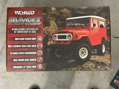 FJ40 Red RTR RC4WD Sealed $350