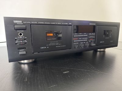 Yamaha KX-W362 Natural Sound Stereo Double Cassette Deck HX Pro, Dolby B/C, Auto Reverse