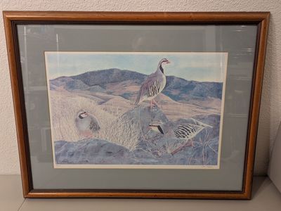 limited edition lithograph by artist debra kendrick 1984