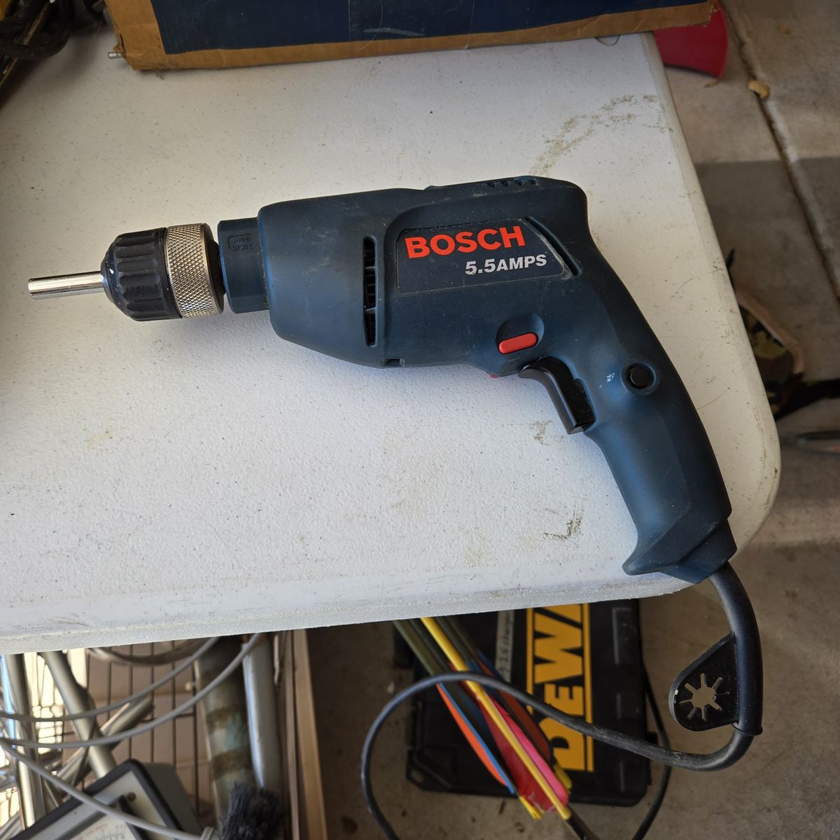 Bosch 5.5 AMPS Corded Electric Drill - Used Power Tool