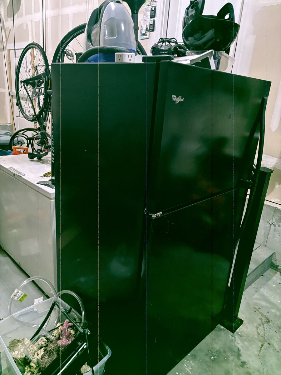 Whirlpool Black Refrigerator