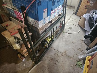 short wide scaffoling