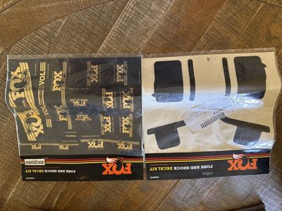 Fox fork decal kits