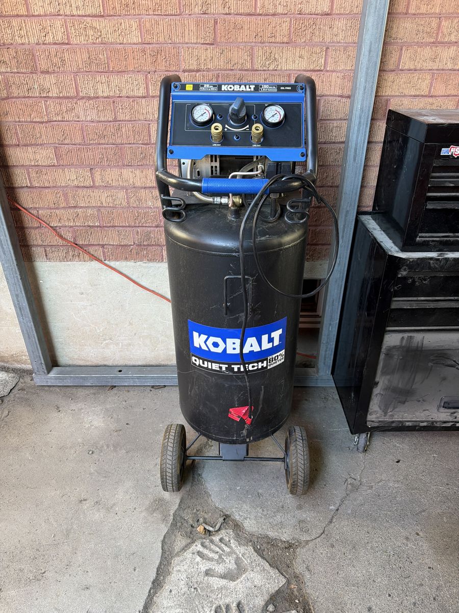 Kobalt air compressor read ad