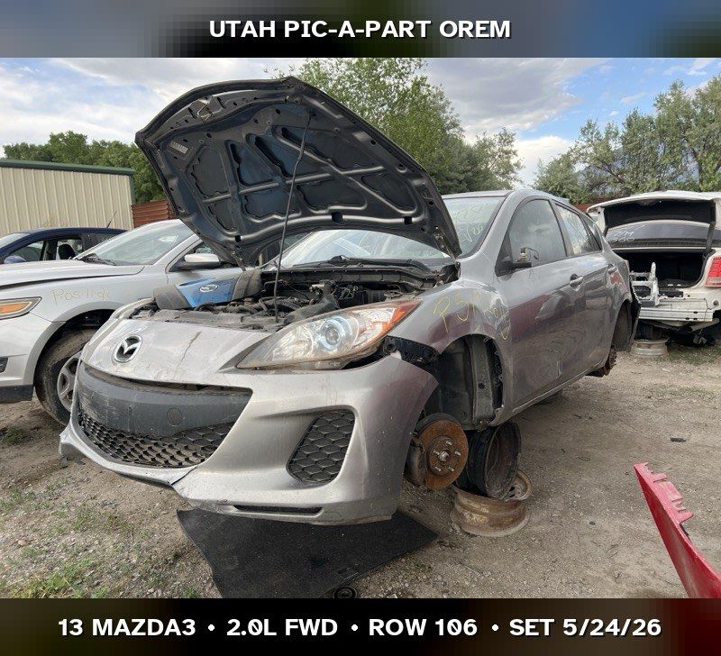 2013 Mazda Mazda3 Parts - UTPAP Orem