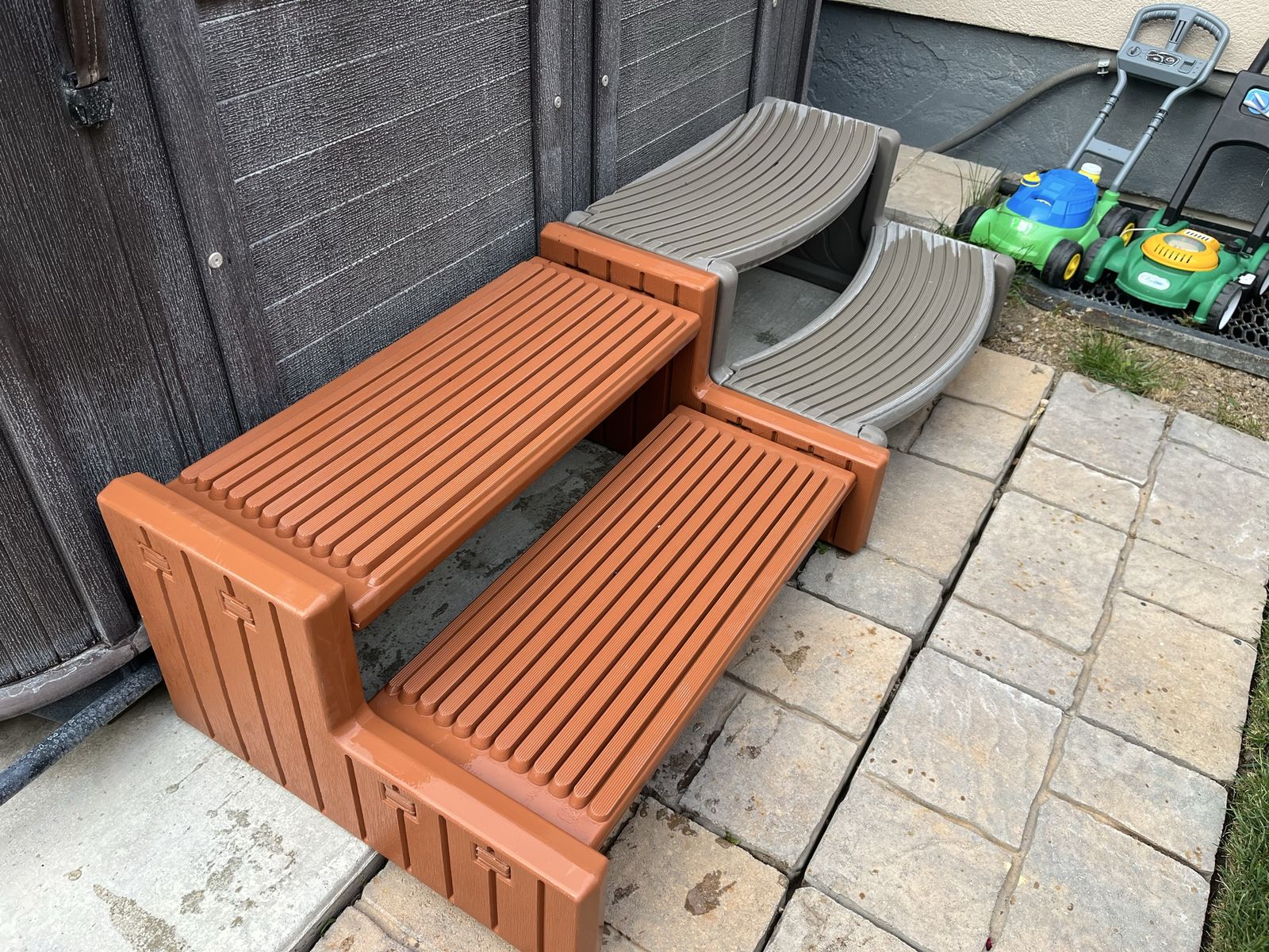 Hot tub stairs $50.00 each 31” W X 14” T X 23” D