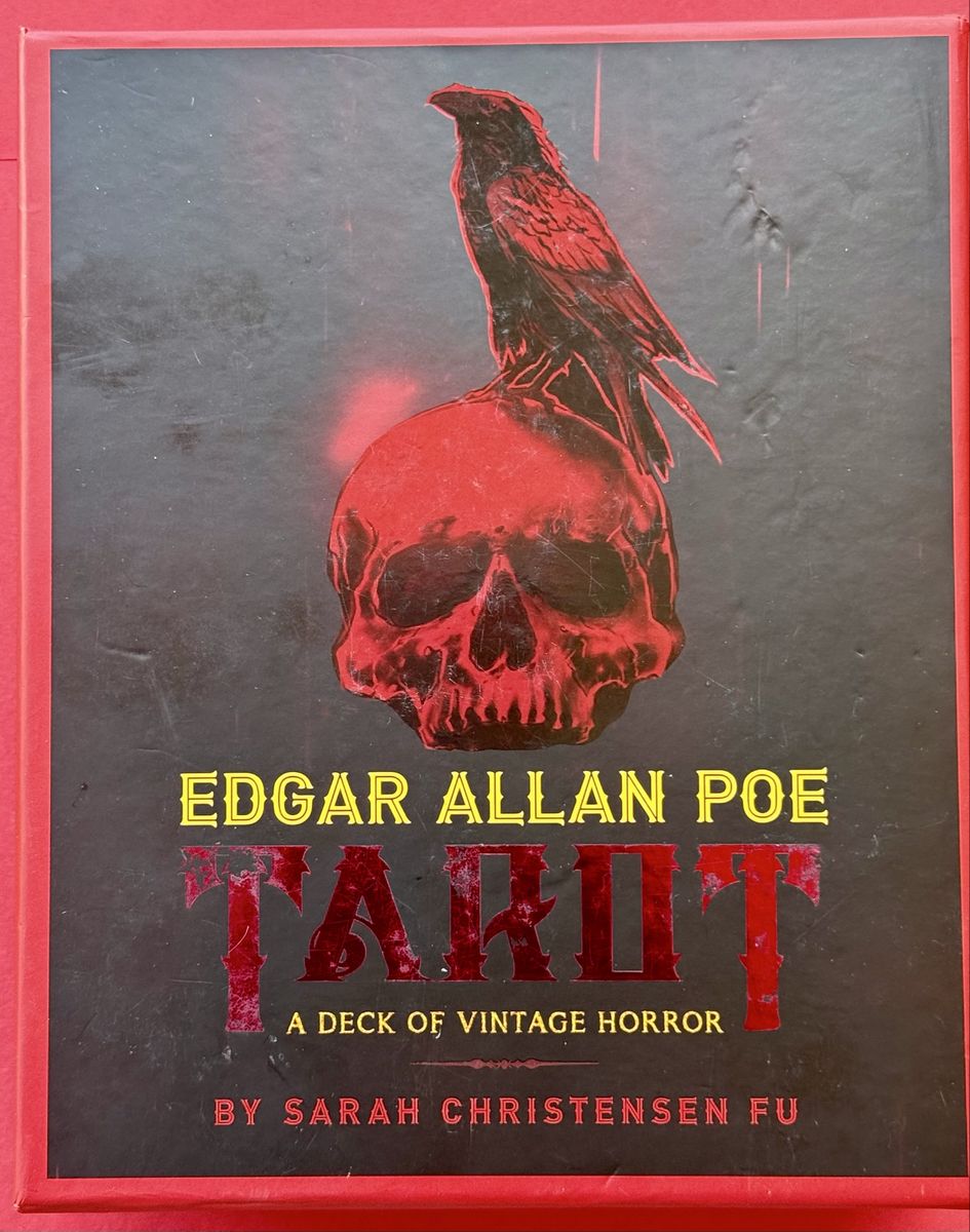 Edgar Allan Poe Tarot 78 Card Deck & Guidebook by