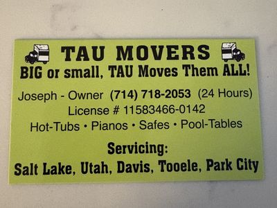 TAU MOVERS
