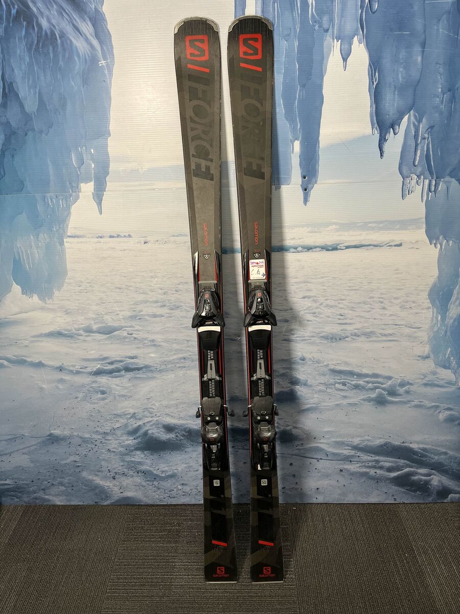 Salomon S/ Force 11 170cm Skis w/ SALOMON 19 - E Z12 GW F80 Demo Binding - Used (2020)