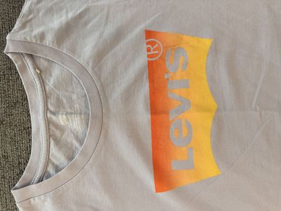 Levi's Women's Graphic T-Shirt Light Purple XL NWT
