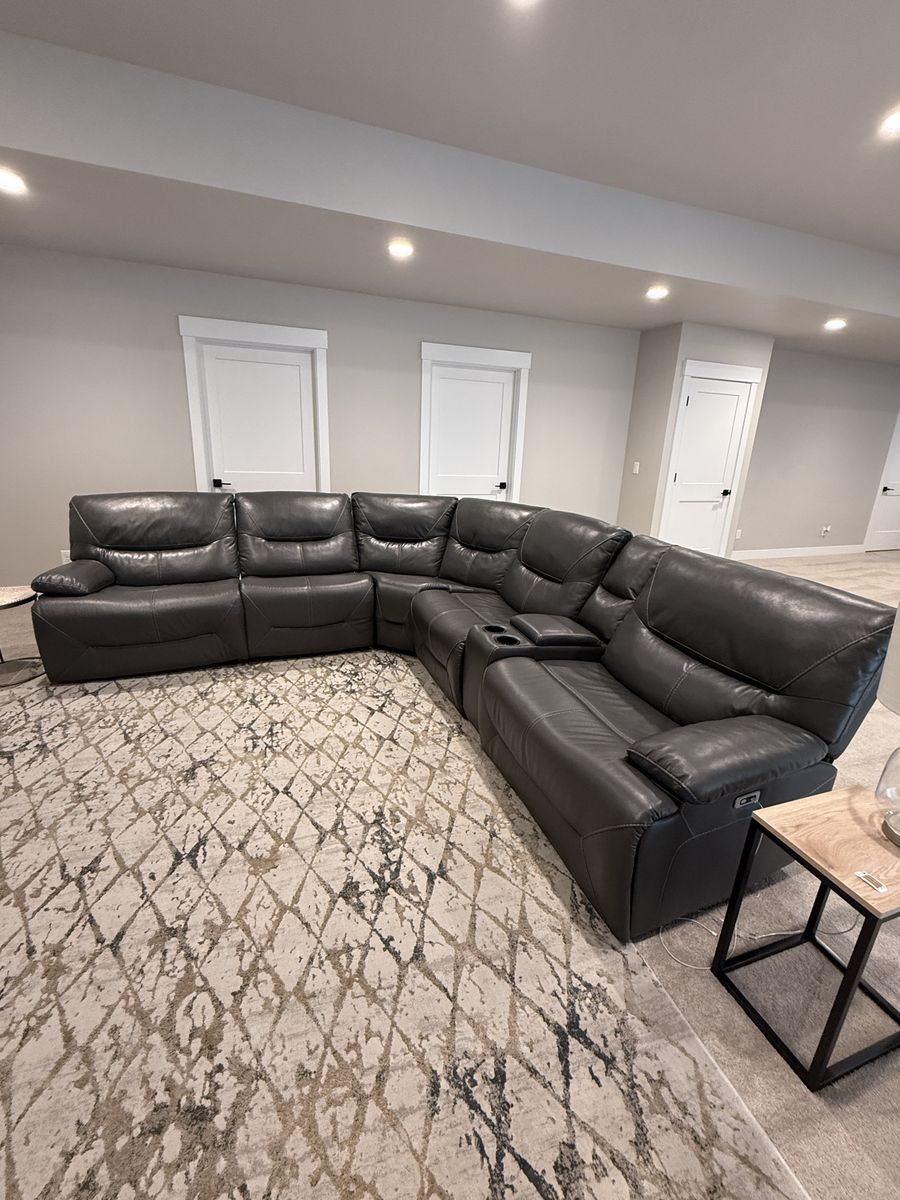 Power Reclining sectional