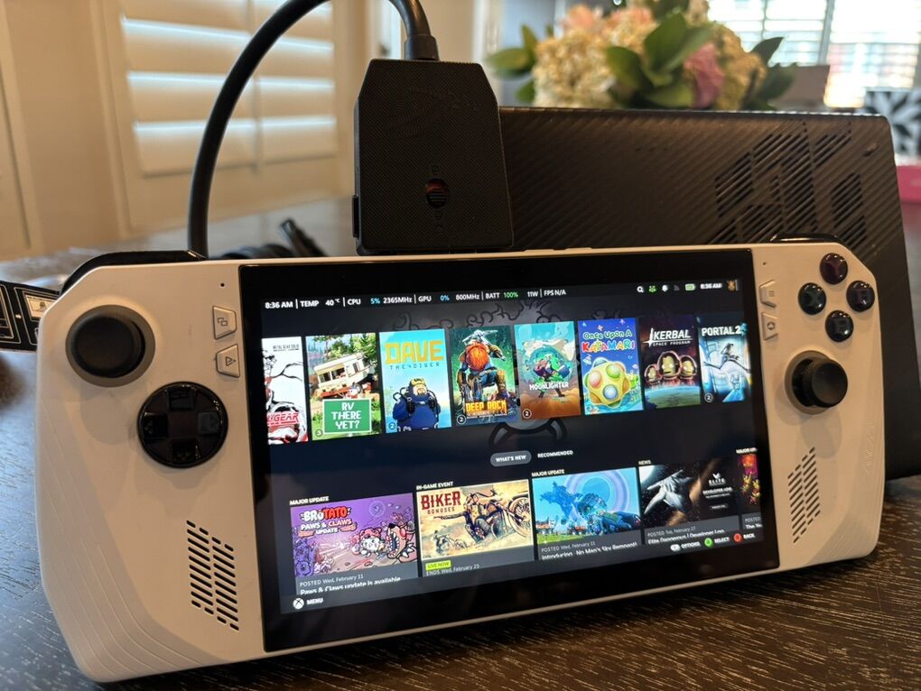 ROG Ally Z1 Extreme w/ 3080 GPU