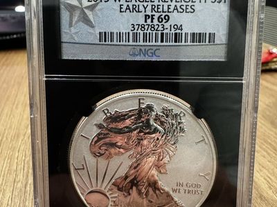 2013 W American Eagle Reverse Proof Silver Dollar NGC PF 69 Early Releases