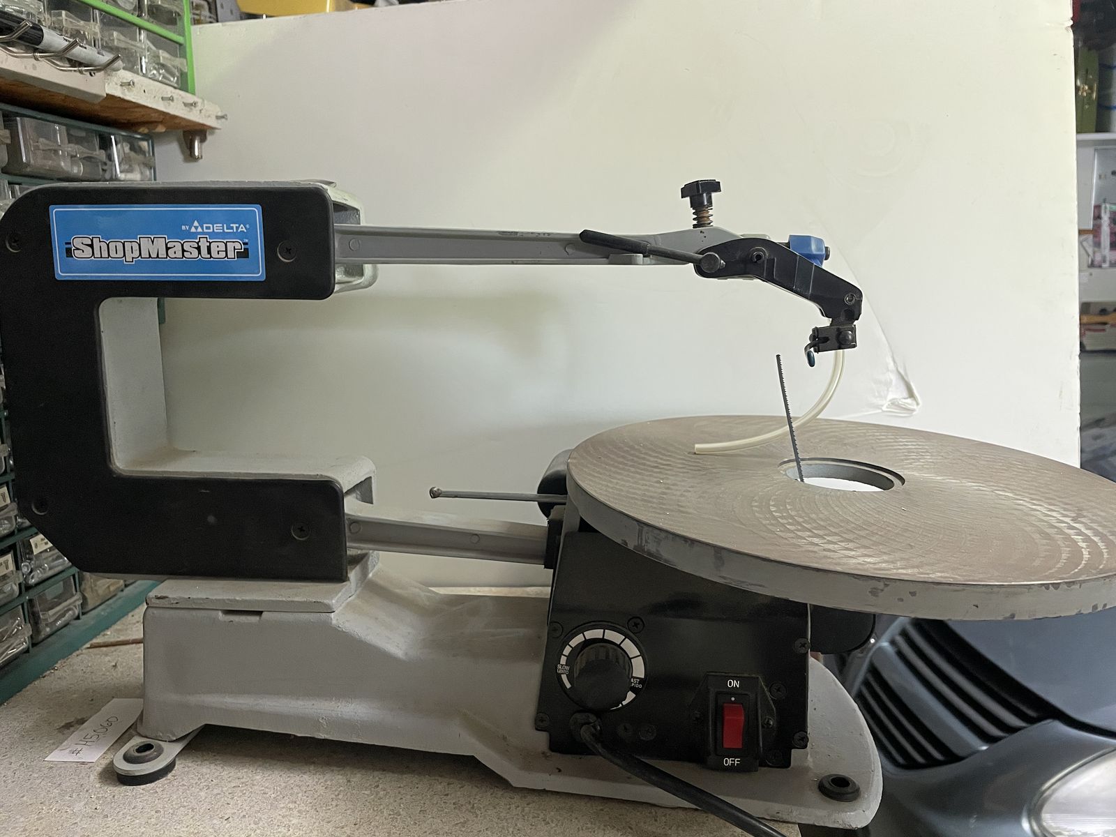 Delta ShopMaster SM600 Type 1 Scroll Saw - 400-1800 SPM, 120V AC, 2A