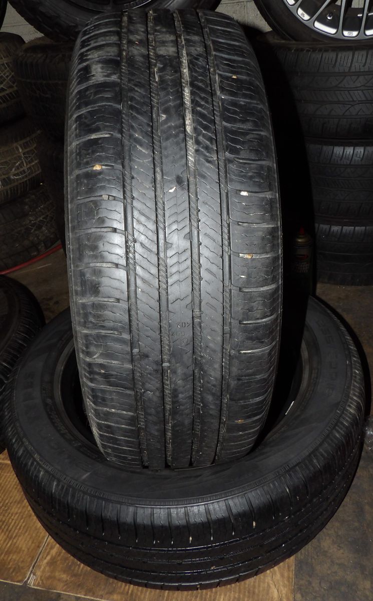 235/60R18 NOKIAN TYRES ONE PAIR OF TWO USED TIRES