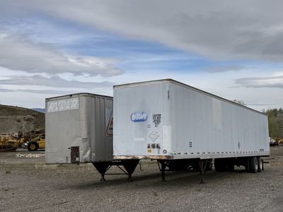 53’ semi trailer air ride truck