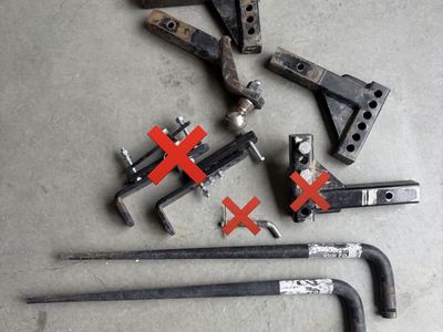 Various Sway Equalizer Etc Hitch Parts