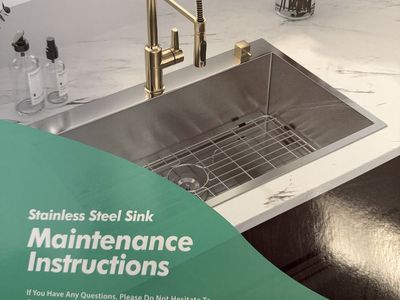 Kichae Stainless Steel Sink with Forious Faucet
