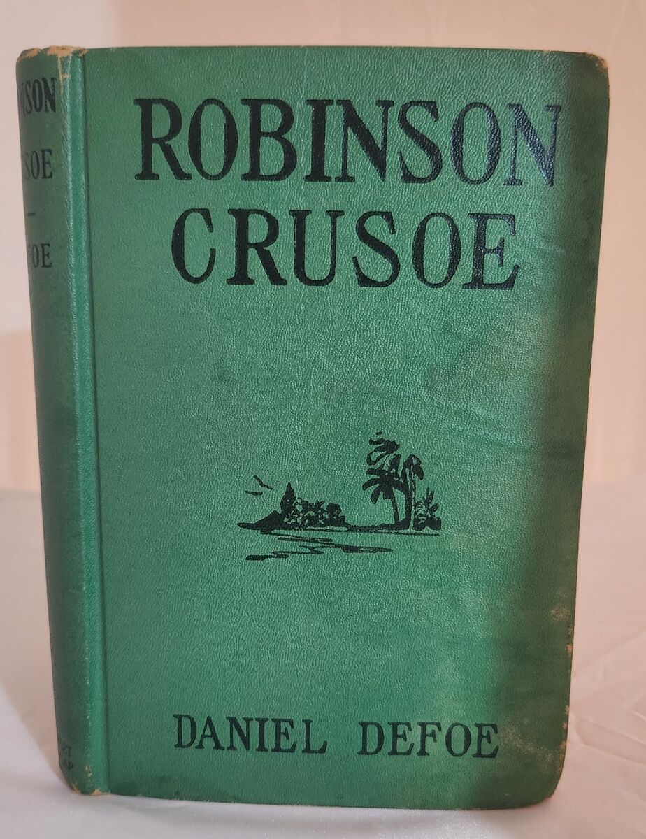 Vintage Robinson Crusoe Book