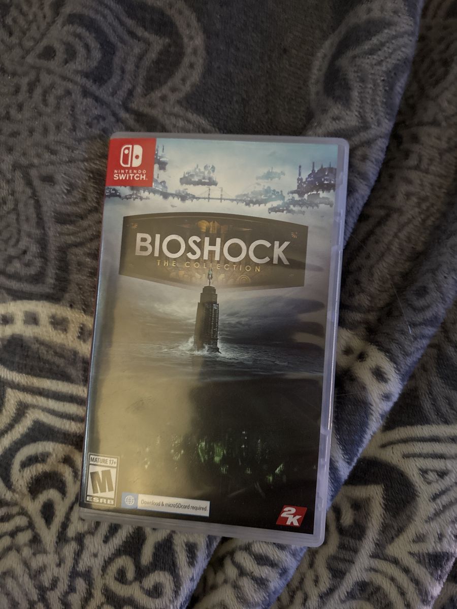 Nintendo Switch BioShock The Collection ESRB M (Mature 17+) 2K Games Physical Cartridge