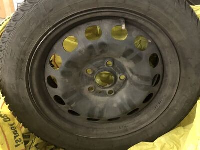 4 Wheels Snow Tires 5x112 205/55/16 205/55 Jetta