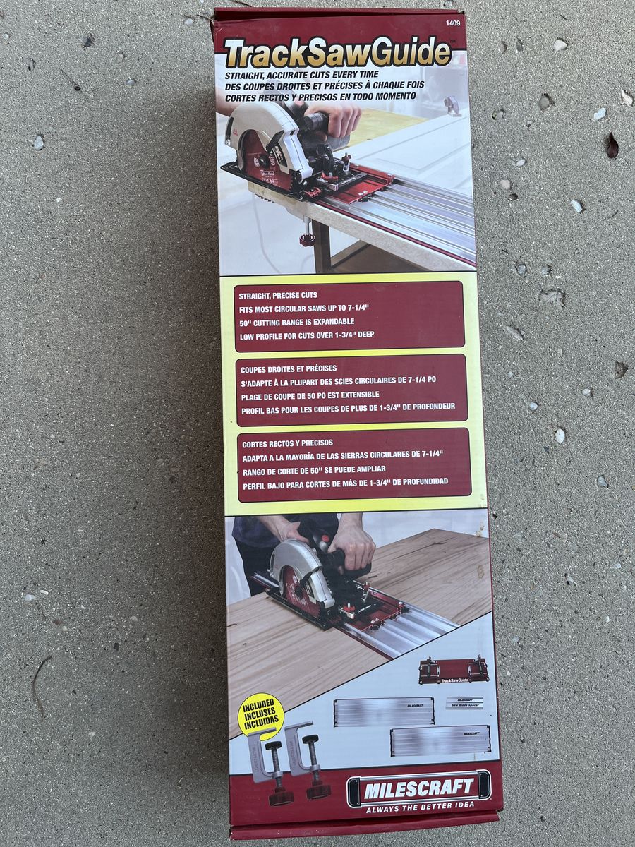 Milescraft Tracksaw guide kit