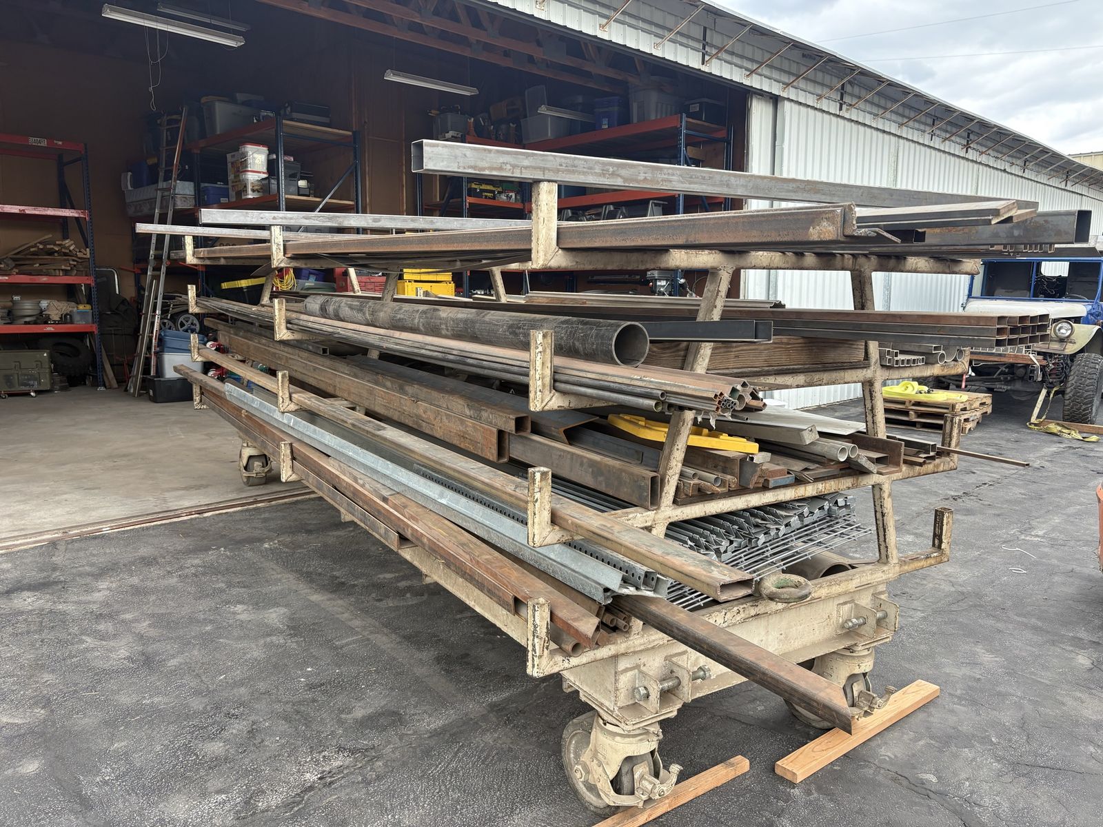 16’ Heavy-Duty Industrial Material Stock Storage Rack