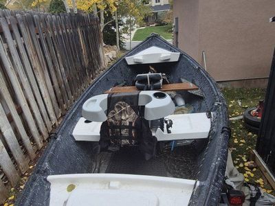 Clackacraft Drift Boat with trailer