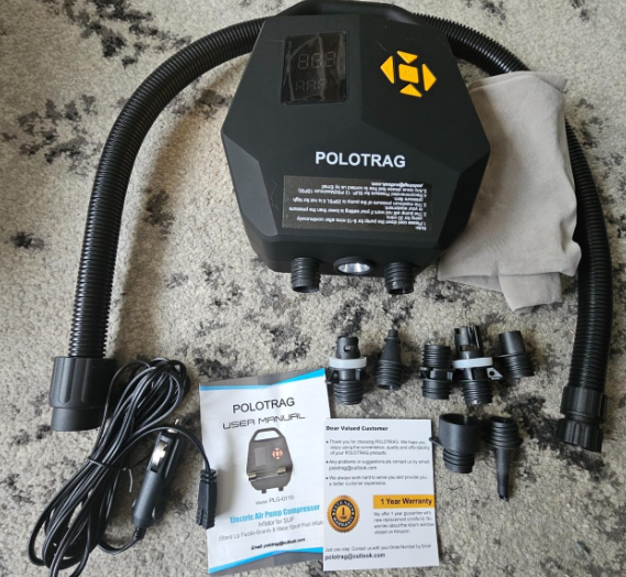 New in box Rechargeable SUP Pump Electric