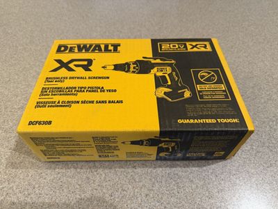 Brand new Dewalt 20V MAX XR Drywall screwgun, tool only